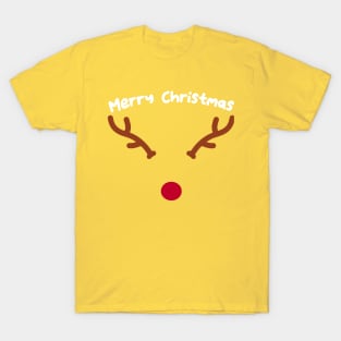 Rudolph Christmas Cute Reindeer T-Shirt